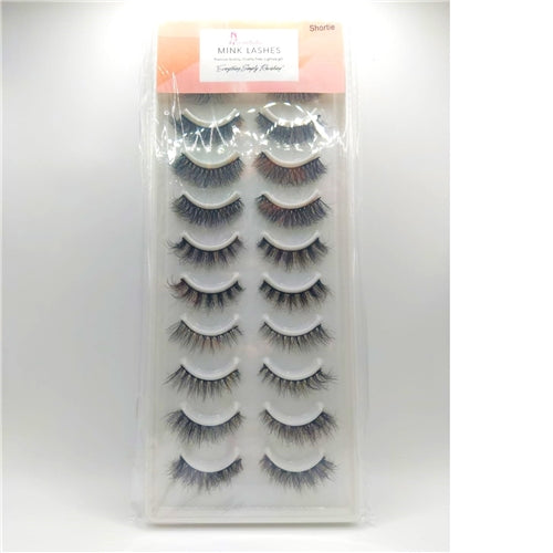 TT Ravishing 10 Pair Mink Eye Lashes