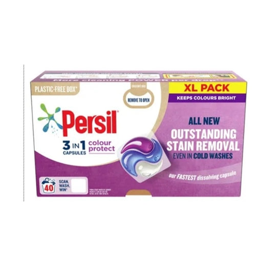 Persil 3 in 1 Colour Washing Capsules 40 Washes