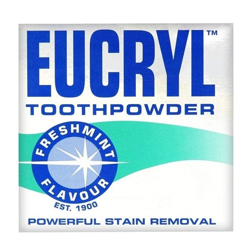 Eucryl Freshmint Stain Removal Toothpowder 50g