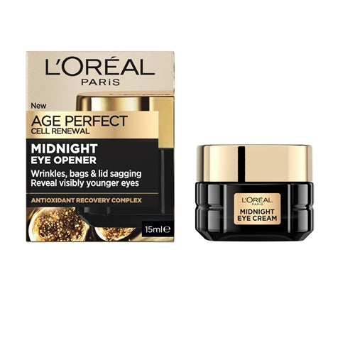 L’Oréal Paris Midnight Eye Opener Eye Cream with Vitamin E & Antioxidants 14g