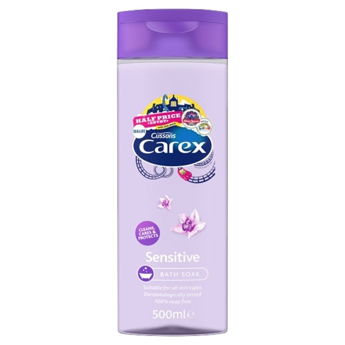 Carex Sensitive Bath Soak 500ml