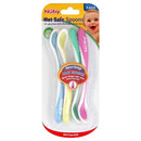 Nuby Hot Safe Spoons, 4M+