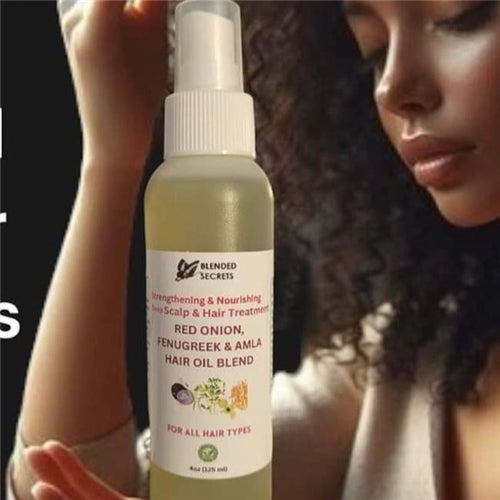 Blended Secrets Red Onion, Fenugreek & Amla Hair Oil Blend 125ml