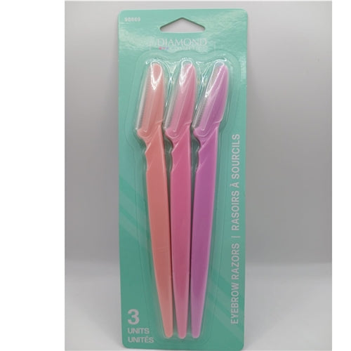 Diamond Cosmetics Eyebrow Razor 3ct