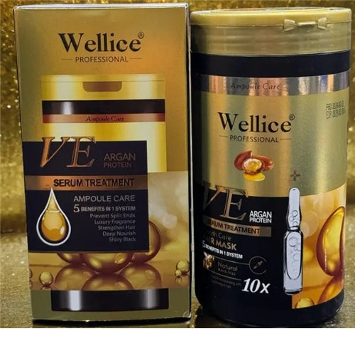 Wellice – Vitamin E and Argan Protein Hair Mask 1L