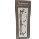 Carrington Reading Glasses +2.00 - Brown