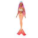 Barbie Mermaid Doll with Magenta Fantasy Hair & Headband Accessory,