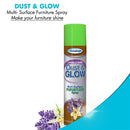 Homebright Lavender & Vanilla Dust & Glow Multi Surface Furniture Spray 10oz