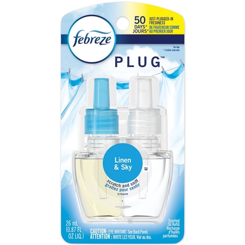 Febreze Plug Air Freshener Scented Oil Refill, 0.87 oz.