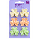 Glamour Mini Assorted Claw Clips -6pcs