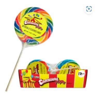 Bees Carnival Pops 4.25oz