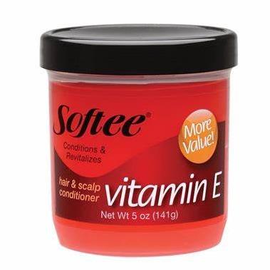 Softee Vitamin E Hair Dress and Pressing Oil, 5 Ounce