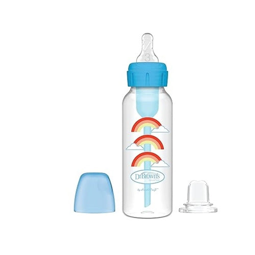 Dr. Brown's Anti-Colic Options+ Narrow Sippy Bottle Starter Kit, 8oz