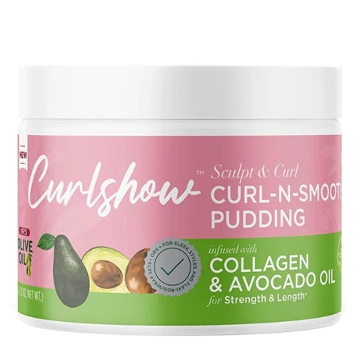 ORS Curlshow Curl-N-Smooth Pudding Infused With Collagen 12oz