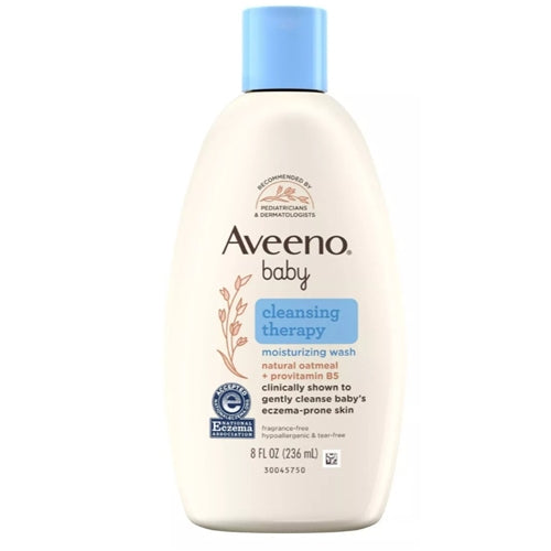 Aveeno Baby Cleansing Therapy Moisturizing Wash - 8 fl oz