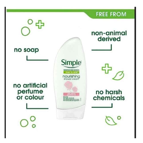 Simple Kind to Skin Shower Cream Nourishing