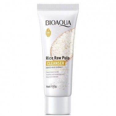 Bioaqua Rice Raw Pulp Facial Deep Cleanser 100g