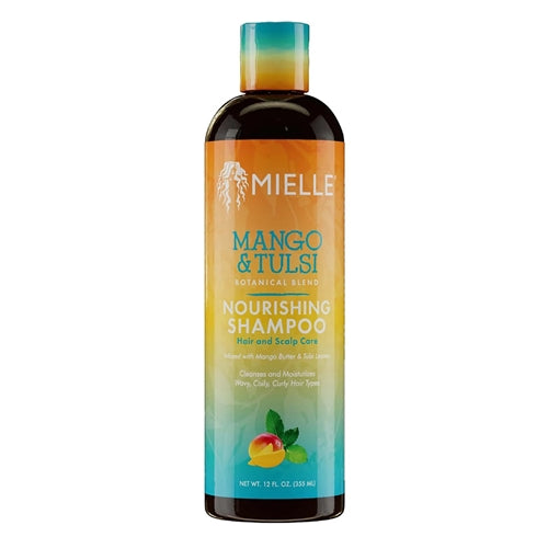 Mielle Organics Mango & Tulsi Nourishing Shampoo, 12 Oz