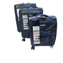 Clipper Club Soft Luggage Set - Navy Blue