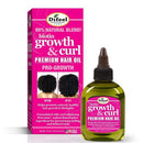 Difeel Biotin Growth & Curl Premium Hair Oil 2.5 oz.