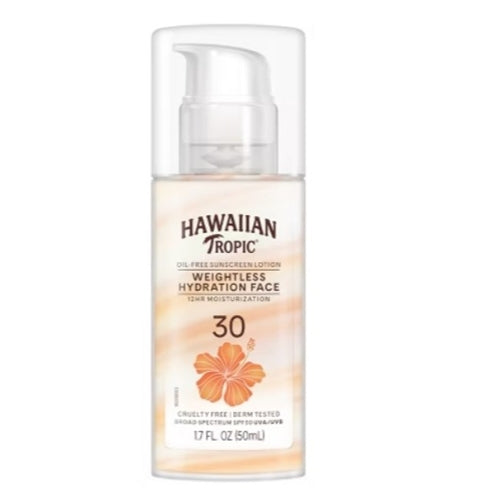 Hawaiian Tropic Silk Hydration Weightless Face Sunscreen - SPF 30 - 1.7oz