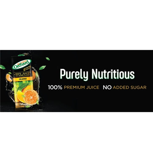 Nestle Orchard 100% Juice 330ml - Orange.