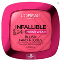 L'Oreal Paris Infallible Up to 24H Fresh Wear Blush Powder - 0.31oz