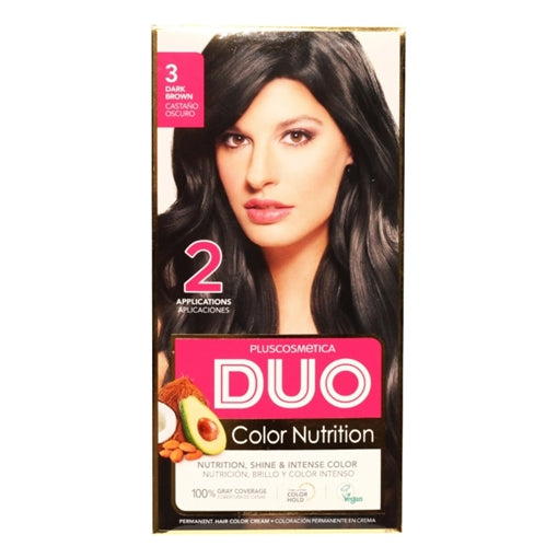 Duo Color Nutrition Permanent Hair Color - 2 Applications