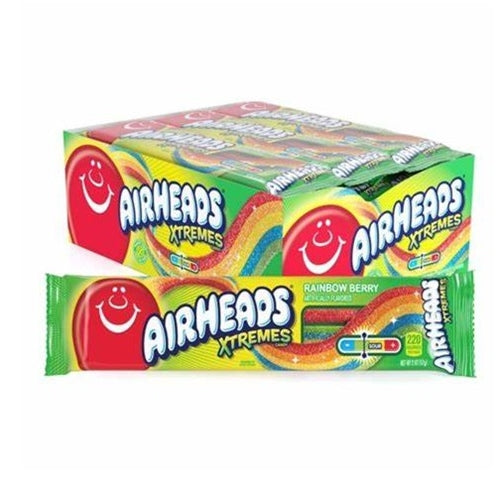 Airheads Extremes Sour Candy, Single Assorted Flavors, 2 Ounce