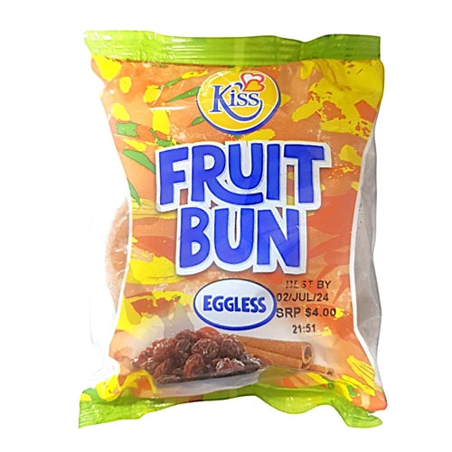 Kiss Glazed Fruit Bun 65g