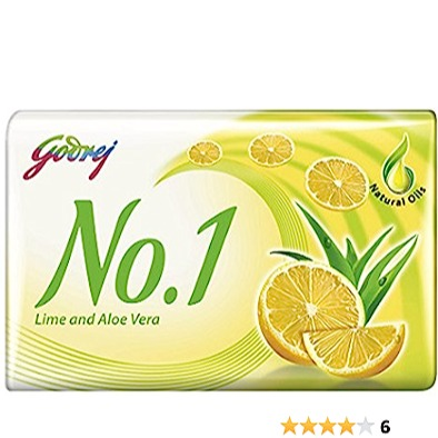Godrej No.1 Lime & Aloe Vera Beauty Soap 115g × 3