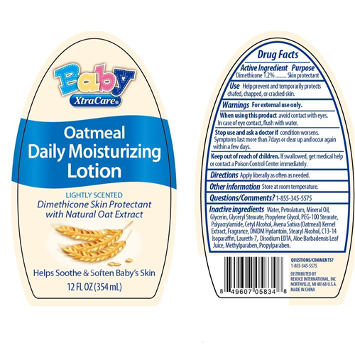 Xtracare Baby Oatmeal Daily Moisturizing Lotion 12 fl oz