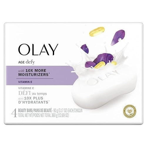 Olay Age Defying Beauty Bar Soap 4x90g
