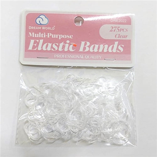 Dream World 275pcs Clear Elastic Bands