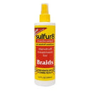 Sulfur 8 Medicated Dandruff Treatment For Braids Dry Itching Scalp Spray 12 Oz