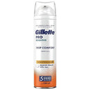 Gillette Pro Shave Gel Sensitive Deep Comfort Eucalyptus Shaving Gel Face Foam 250ml