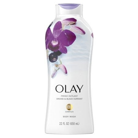 Olay Fresh Outlast Orchid & Black Currant Body Wash 22oz