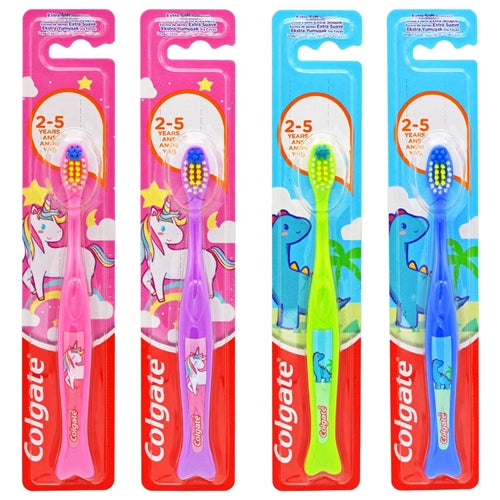 Colgate Jungle Kids 2-5 Years Toothbrush - Single Assorted Colours
