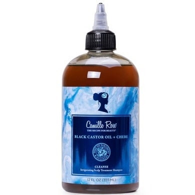 Camille Rose Black Castor Oil & Chebe Scalp Treatment Shampoo - 12 fl oz