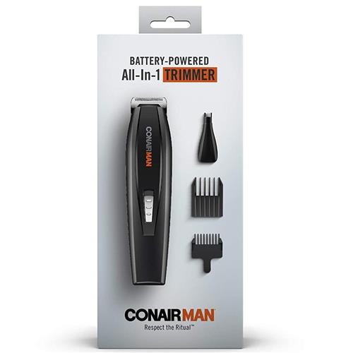 Conair All-in-One Battery-Operated Beard and Mustache Trimmer