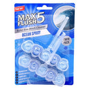 Max Flush 5 Toilet Rim Cleaner - Twin Pack