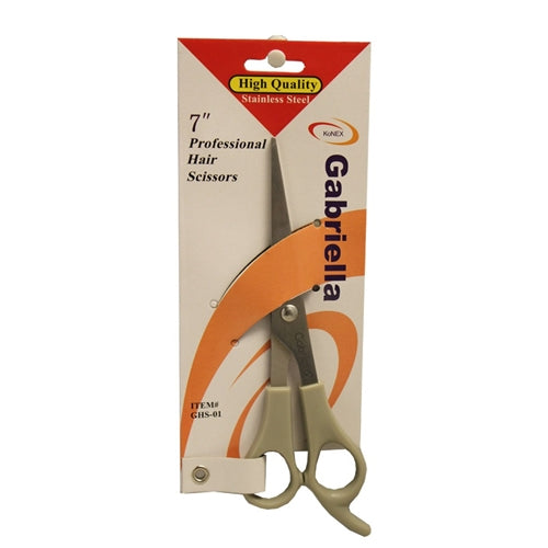 Dream World 7" Steel Scissors With  Grey Handle