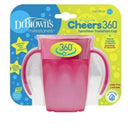 Dr Brown's Cheers360 Spoutless Transition Cup w/ Handles- 7oz