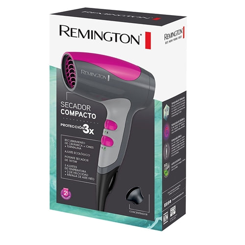 Remington Compact Ionic Pink Hair Dryer
