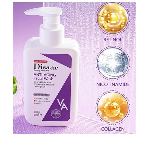 Disaar Anti-Aging Facial Wash 200g