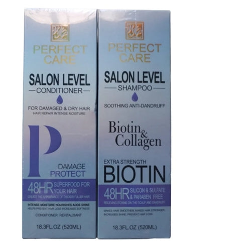 Wokali Perfect Care Salon Level Biotin & Collagen, For Damaged, Dandruff Hair 520ml