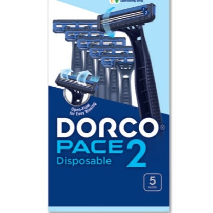 Dorco Pace 2 Disposable Blades - 5 Pack