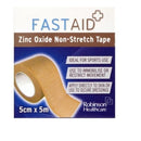 FastAid Zinc Oxide Non Stretch Plaster 5x5cm