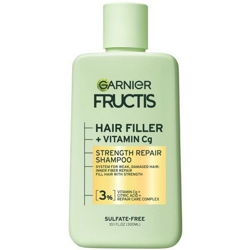 Garnier Fructis Hair Fillers Strength Repair + Vitamin Cg for Damaged Hair - 10.1 fl oz