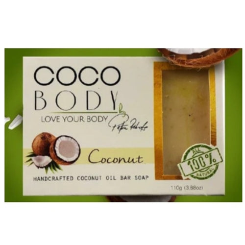 Coco Body Love Your Body Handcrafted Coconut Oil Bar Soap - By Patrice Roberts 110g